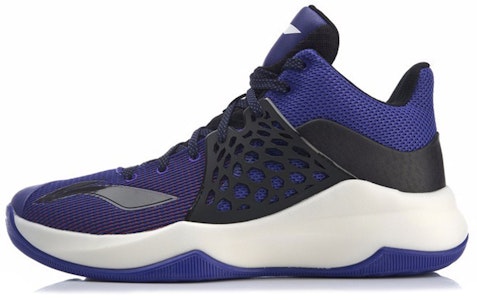 LiNing李寧 音速團隊款 中筒 籃球鞋 男女同款 黑紫 Buy LiNing李寧 音速團隊款 中筒 籃球鞋 男女同款 黑紫