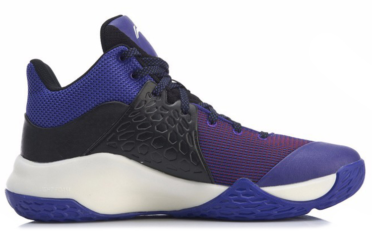 Order 李寧 ソニック チーム MID 黒紫 (Rīningu Sonikku Chīmu MID Kuro Murasaki) ABPP029-1