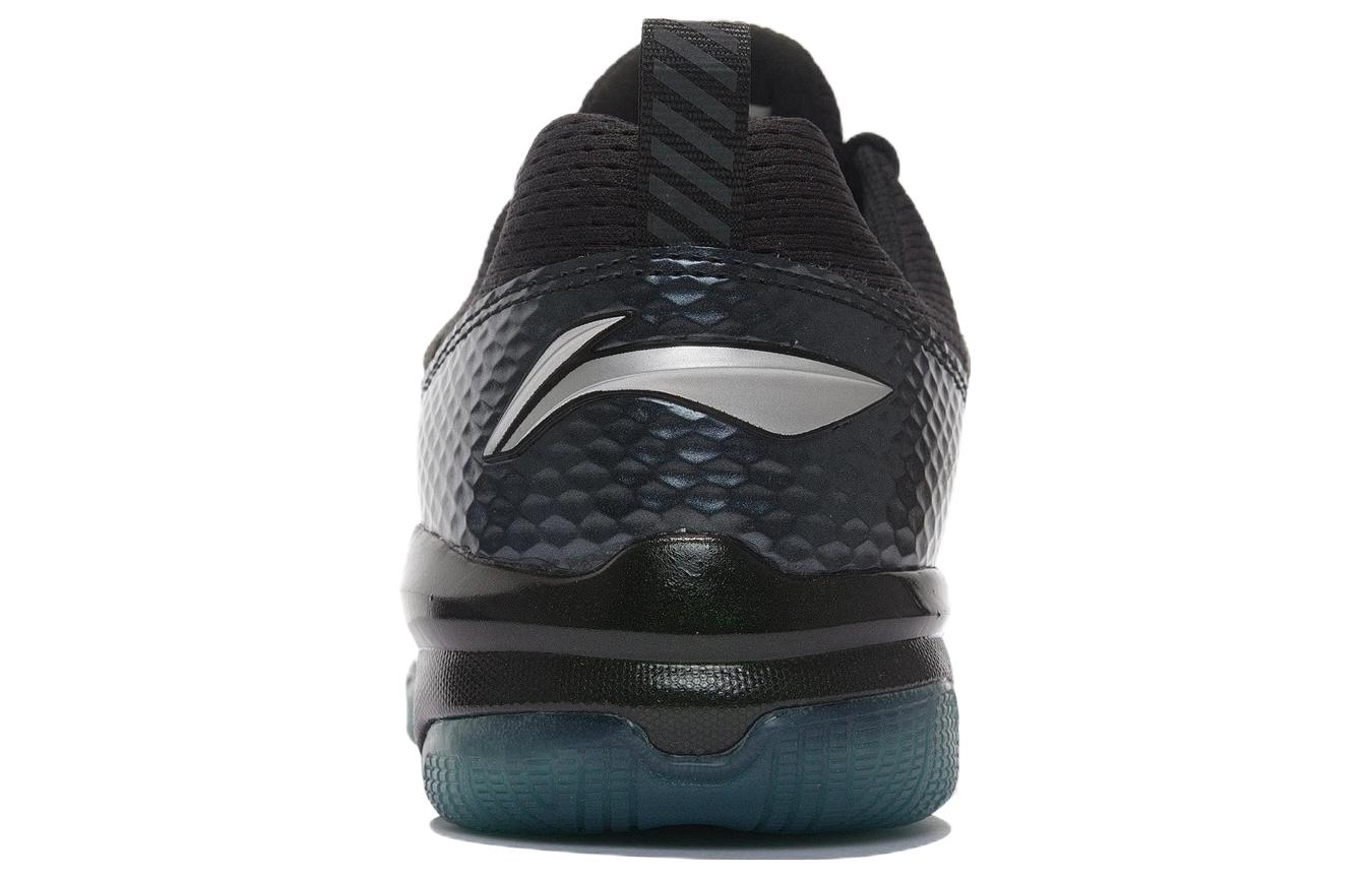 Details for LiNing李寧 音爆 1.0 漸變色 減震耐磨 低筒 羽球鞋 男款 黑藍色