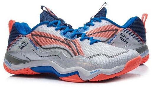 李宁 Sound Boom EG 3 '灰蓝橙' AYZR005-1 Lookbook 李宁 Sound Boom EG 3 '灰蓝橙' AYZR005-1