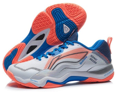 李宁 Sound Boom EG 3 '灰蓝橙' AYZR005-1 Shop 李宁 Sound Boom EG 3 '灰蓝橙' AYZR005-1