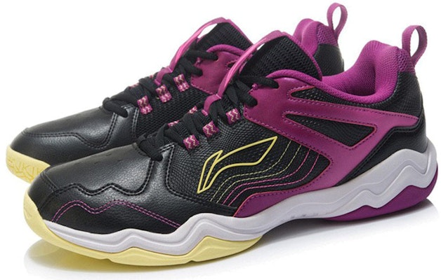 Li-Ning Sound Wave 3 'Hitam Ungu' AYTR013-2 Lookbook Li-Ning Sound Wave 3 'Hitam Ungu' AYTR013-2