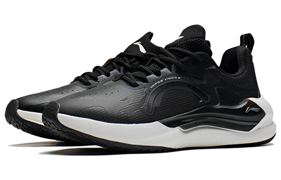 Lookbook LiNing李寧 星火 潮流 防滑耐磨 低筒 運動休閒鞋 男款 黑色