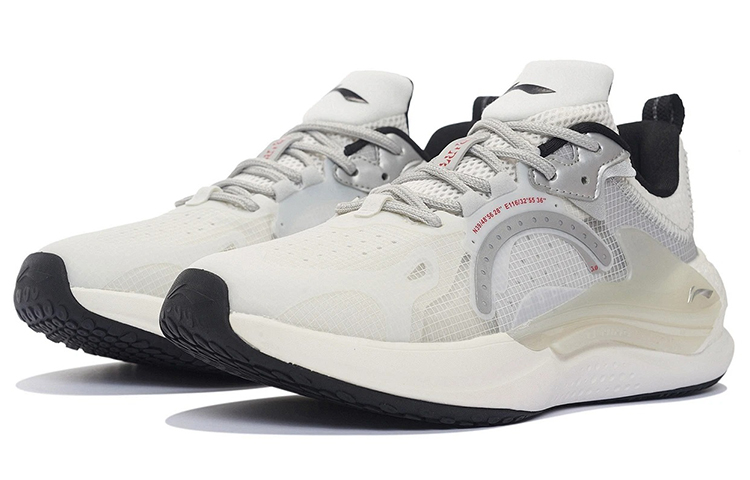 Lookbook Li-Ning Spark 3 'Putih Perak' AGLS061-2