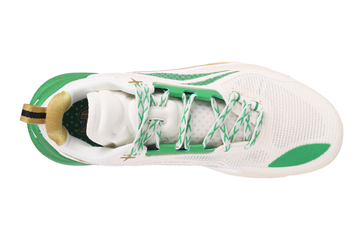 Lookbook 李宁 闪击10 CBA球隊遼寧隊專業實戰比賽 舒適耐磨防滑 低幫 籃球鞋 男款 綠色