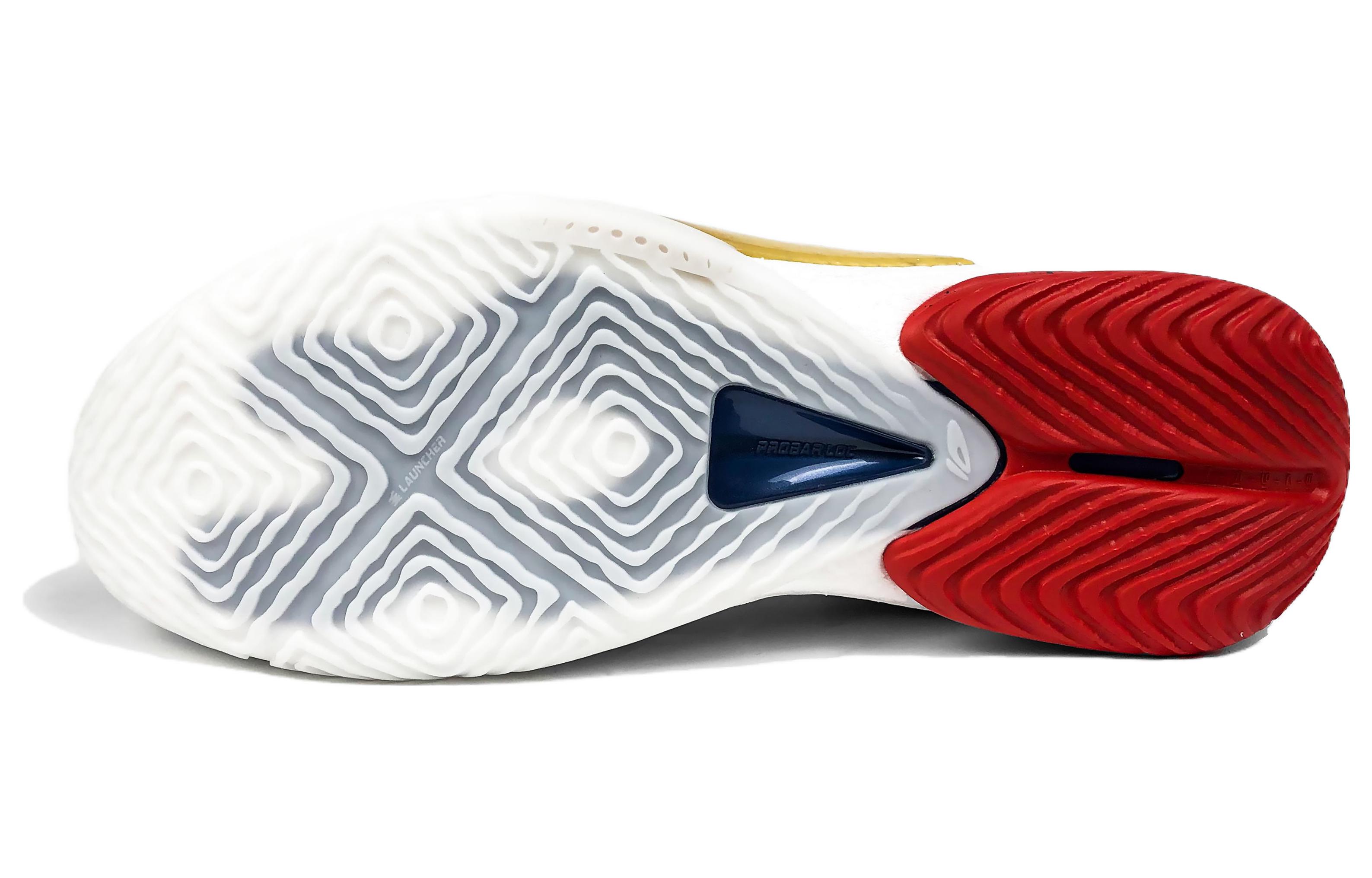 Shop 李宁 闪击10 CBA球队南京队专业实战比赛 舒适耐磨防滑 低帮 籃球鞋 男款 藍色