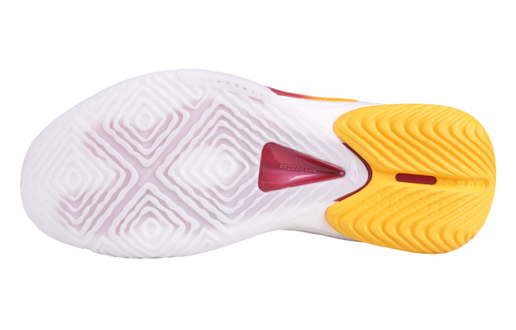 Shop 李宁 闪击10 CBA球隊山西隊專業實戰比賽 舒適耐磨防滑 低幫 籃球鞋 男款 黃色