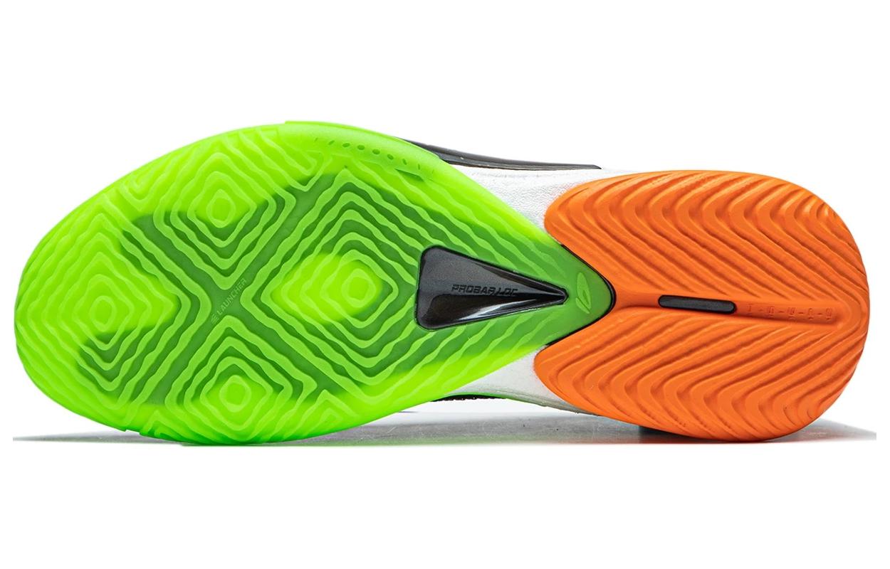 Sizing LiNing李寧 閃擊10 綠幽靈 減震耐磨 低筒 籃球鞋 男款 黑綠橙