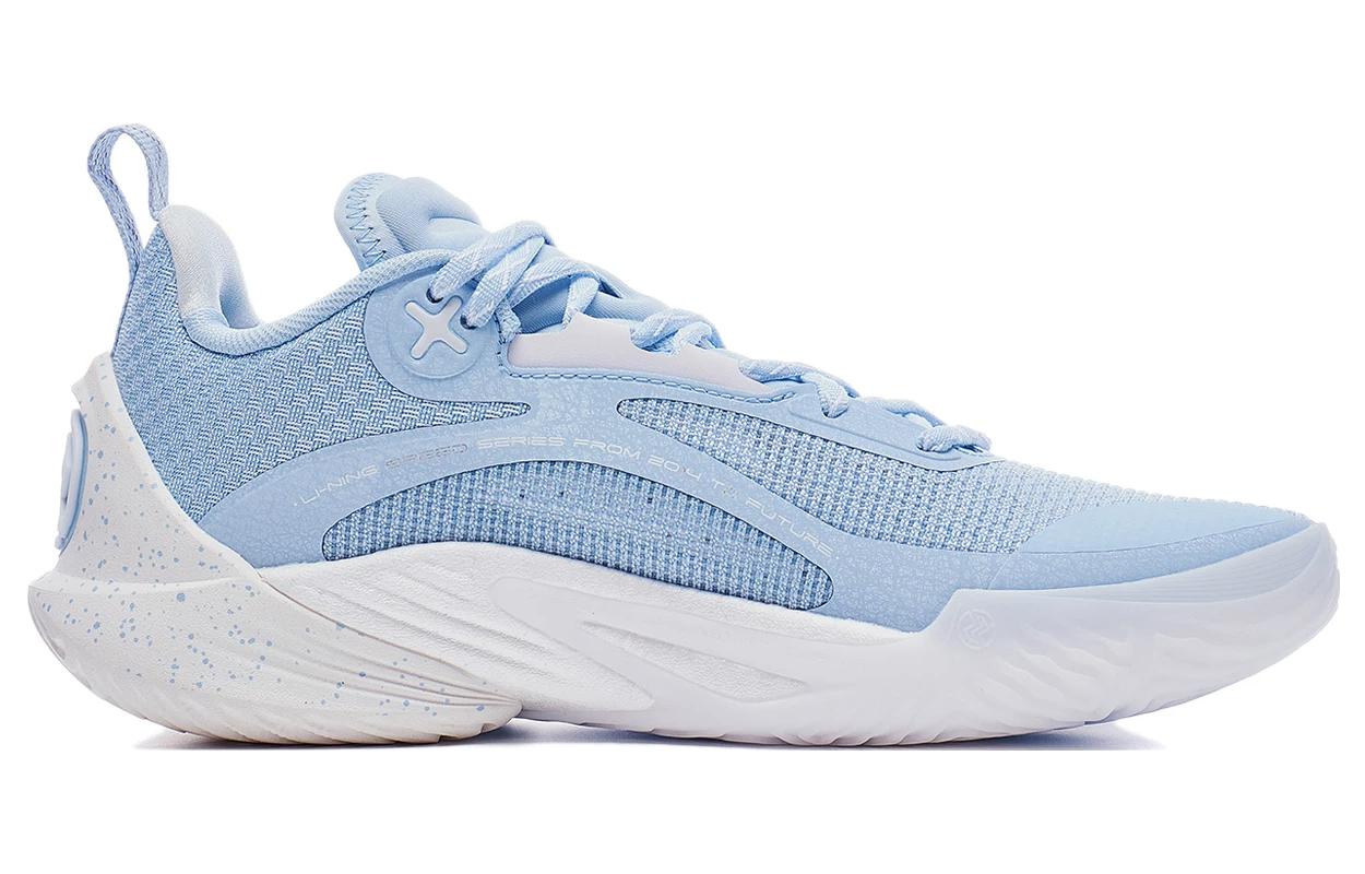 Lookbook Li-Ning Speed 10 'Biru Pastel Muda' ABAT085-9