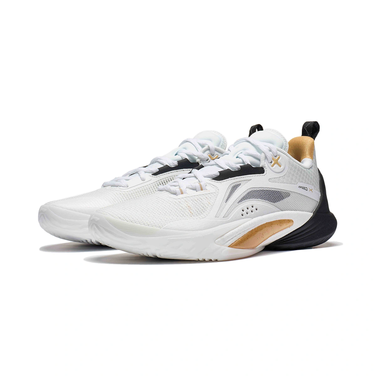 Li-Ning Speed 10 'White Gold Black'