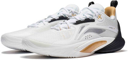 Li-Ning Speed 10 'Putih Emas Hitam' ABAT085-5 Lookbook Li-Ning Speed 10 'Putih Emas Hitam' ABAT085-5