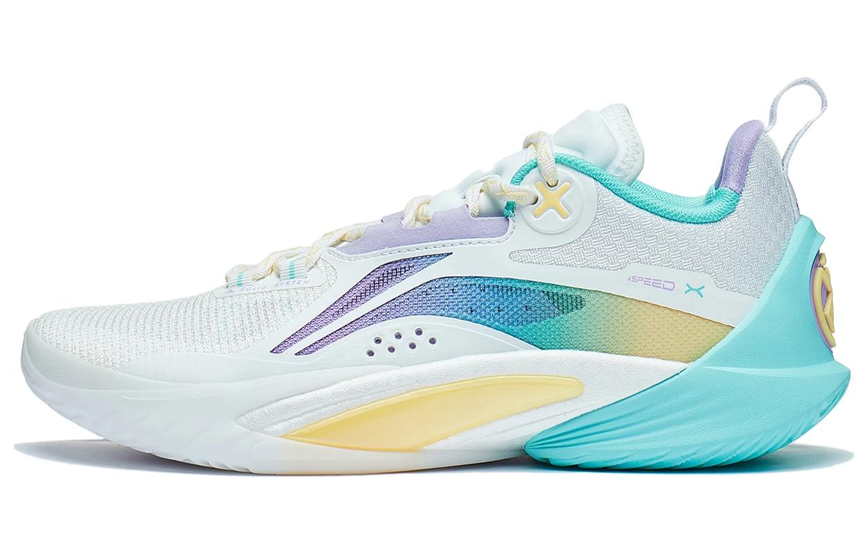 Li-Ning Speed 10 Low 'White Mint Green' ABAT085-8