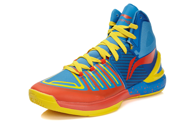 Order Li-Ning Speed 1 ''Blauw Rood Geel'' ABAJ011-2