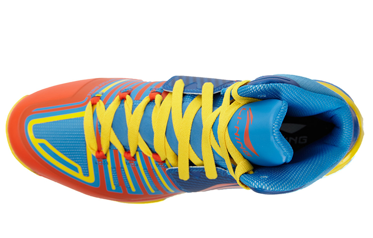 Lookbook Li-Ning Speed 1 ''Blauw Rood Geel'' ABAJ011-2