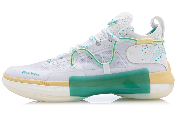 Li-Ning Speed 6 Premium x CBA &#x27;White Green&#x27; ABAQ019-2