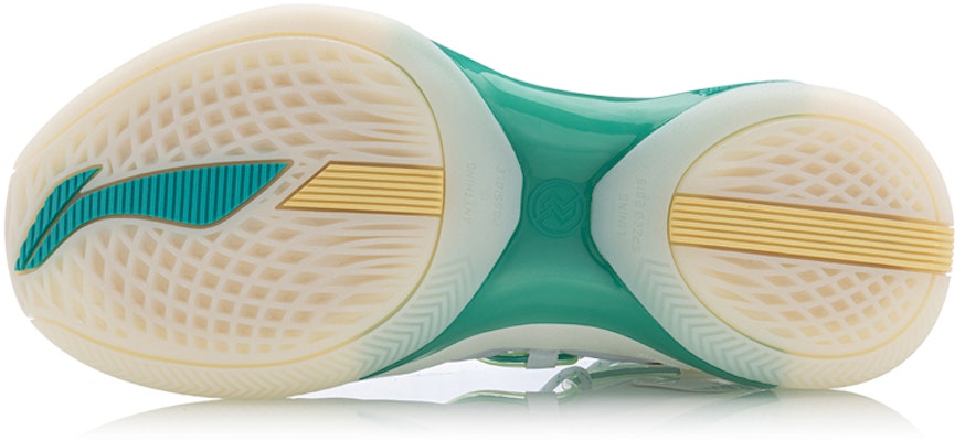 Li-Ning Speed 6 Premium x CBA 'Putih Hijau' ABAQ019-2 Shop Li-Ning Speed 6 Premium x CBA 'Putih Hijau' ABAQ019-2