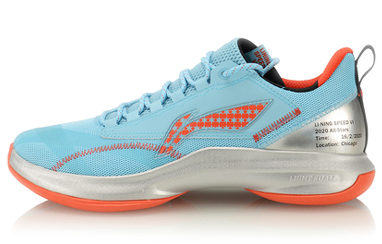Li-Ning Speed 6 V2 Team Edition 'Blue' ABAQ003-2