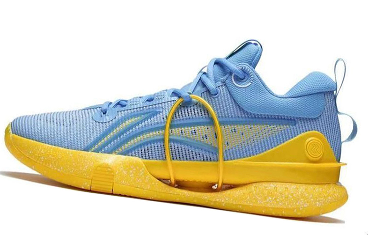 Lookbook Li-Ning Speed 8 Premium 'Azul Marino y Amarillo' ABAS015-7