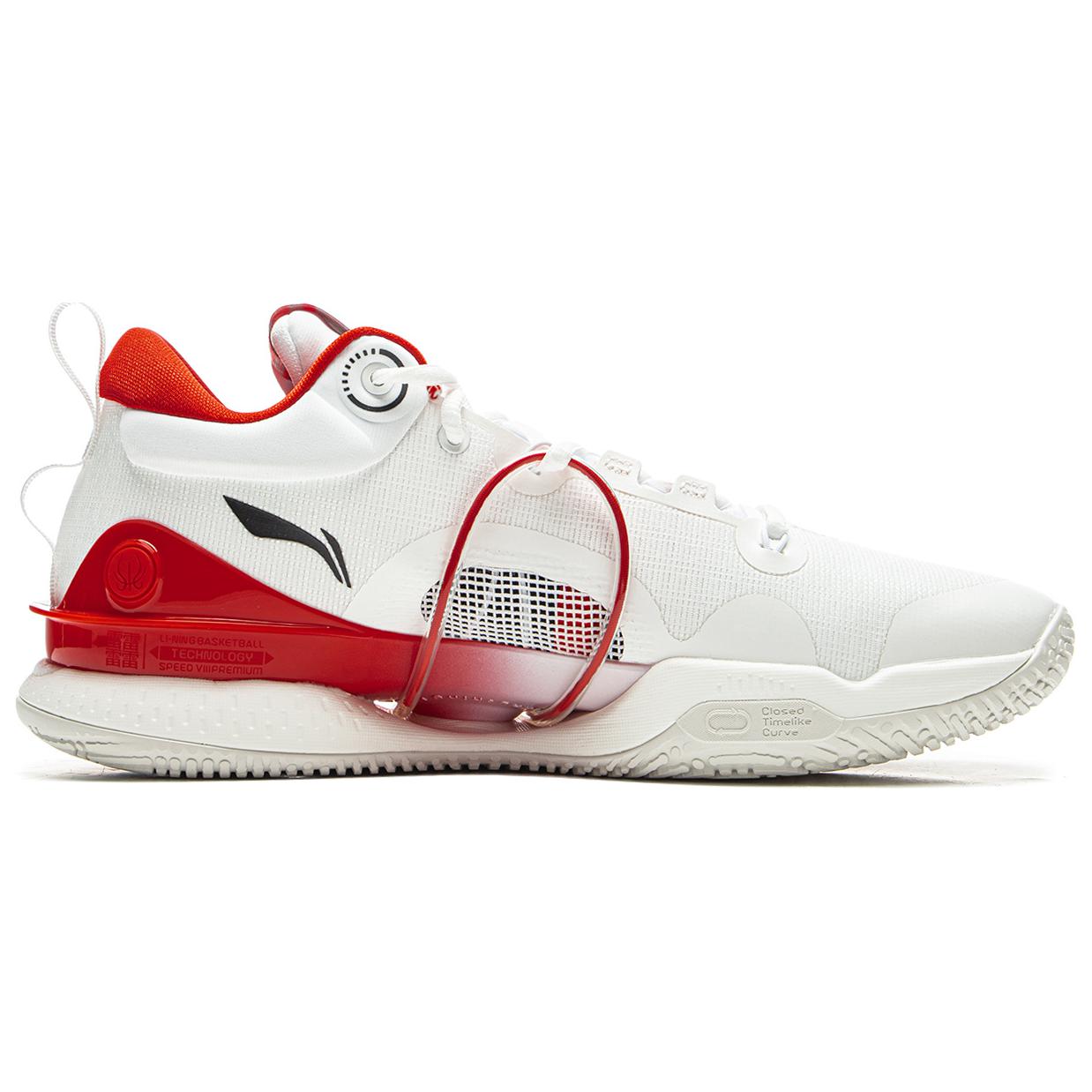 Order 리닝 스피드 8 프리미엄 '화이트 레드' ABAT119-1