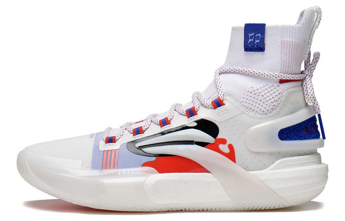 Li-Ning Speed 9 High 'White Red Blue' ABAT013-2