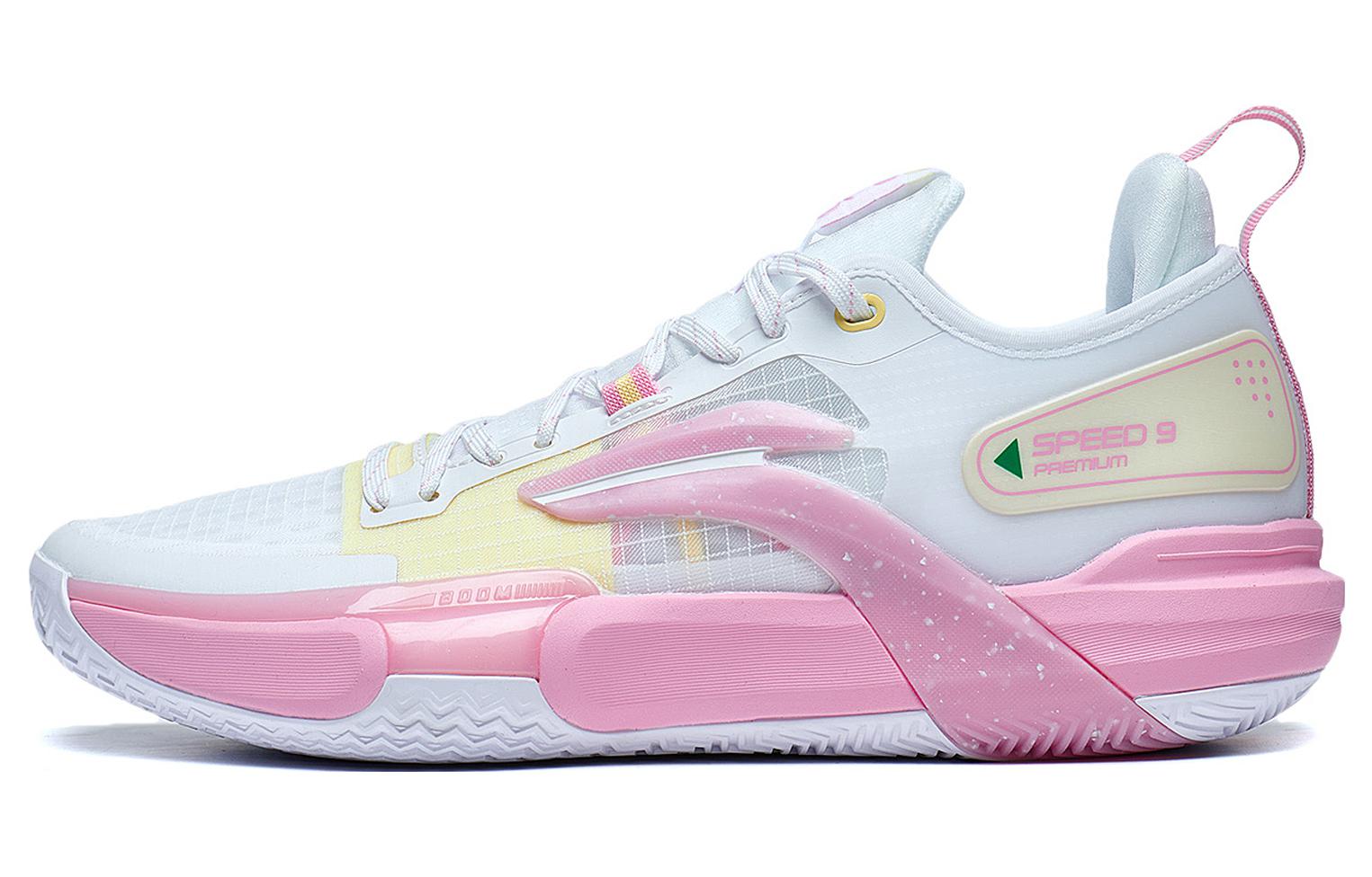Buy Li-Ning Speed 9 PRM 'Blanco Rosa' ABAT023-1
