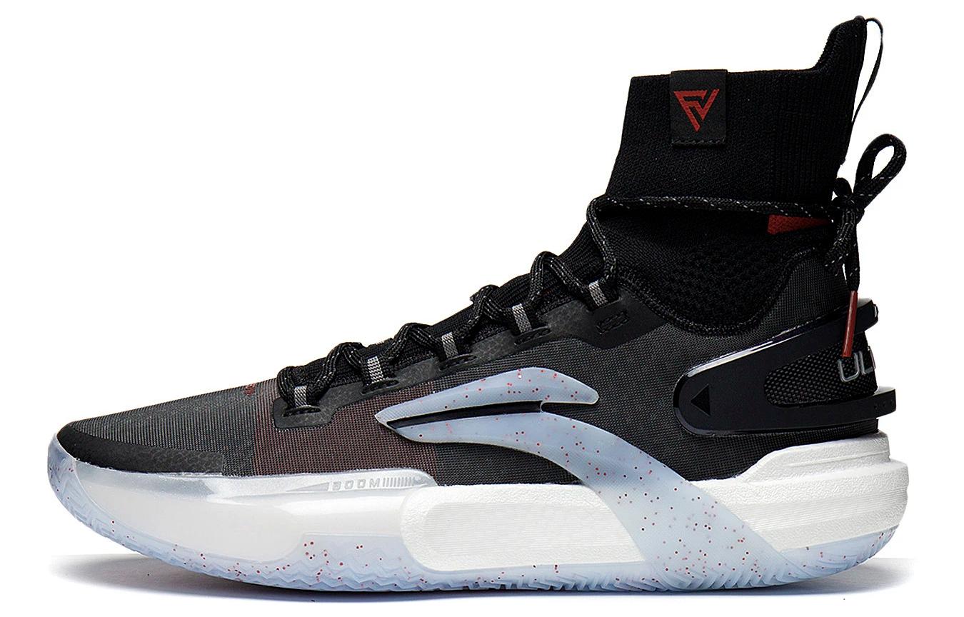 Order LiNing李寧 閃擊9 Ultra 減震防滑耐磨 高筒 籃球鞋 黑藍紅