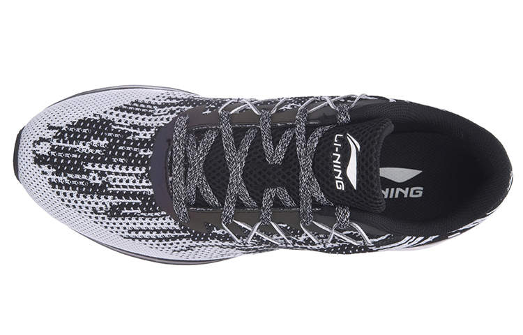 Lookbook Li-Ning Speed Star ''Reflektierend Schwarz und Weiß'' ARHM063-2