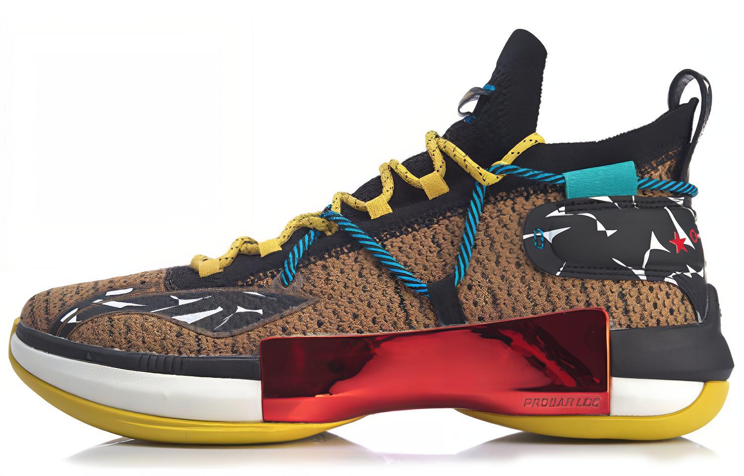 Li-Ning Speed VI 6 Premium &#x27;Black Yellow&#x27; ABAQ001-7