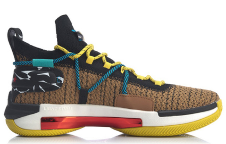Lookbook Li-Ning Speed VI 6 Premium 'Negro Amarillo' ABAQ001-7