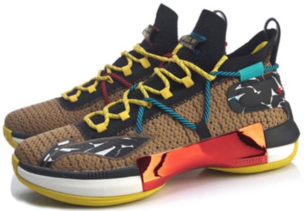 Li-Ning Speed VI 6 Premium 'Negro Amarillo' ABAQ001-7 Lookbook Li-Ning Speed VI 6 Premium 'Negro Amarillo' ABAQ001-7