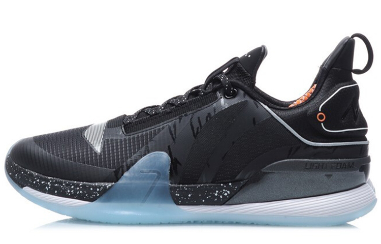 Li-Ning Speed VII 7 Premium Basketball Shoes 'Black Blue' ABAQ065-3