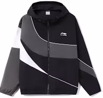Li-Ning Sport Fashion Series Colorblock Hoodie Jacket - Black AFDR765-1 Li-Ning Sport Fashion Series Colorblock Hoodie Jacket - Black AFDR765-1