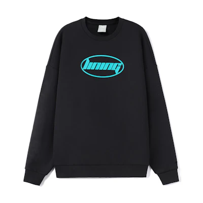 Li-Ning Sport Fashion Series Letter Print Fleece Pullover Unisex - Black AWDRH71-2