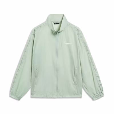 Li-Ning Sport Fashion Stand Collar Jacket Grey-Green Unisex AJDT631-3
