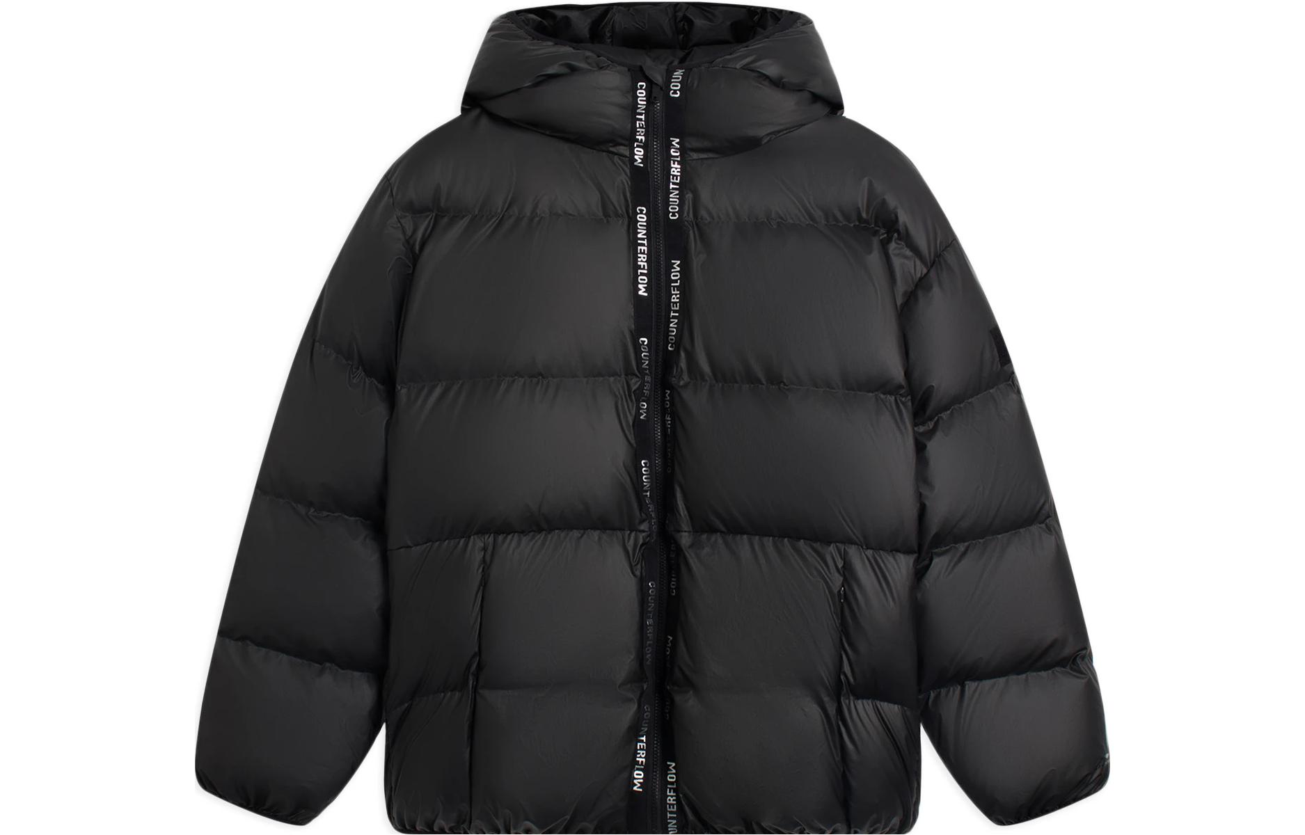 Order Li-Ning Sport Fashion Unisex Black Down Jacket with Drawstring. AYMS339-2
