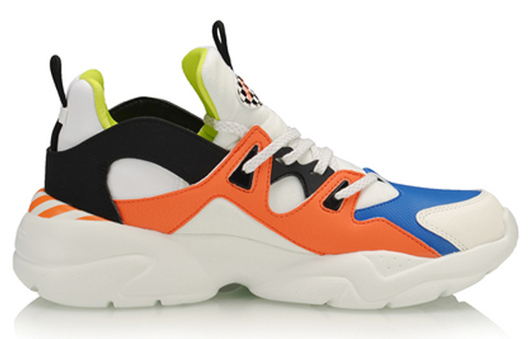 Order Li-Ning Deporte Casual 'Negro Naranja Blanco' AGLQ009-4