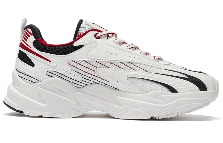 Order Li-Ning Olahraga Santai 'Putih Hitam Merah' ARLS007-3