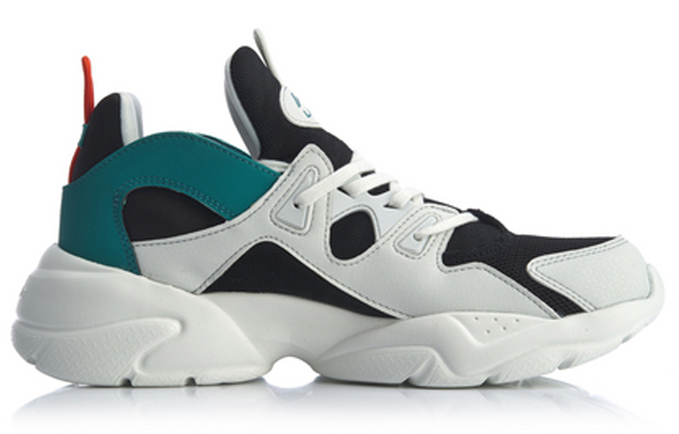 Order Li-Ning Sport Vrijetijdsschoenen ''Wit Groen Zwart'' AGLQ009-2