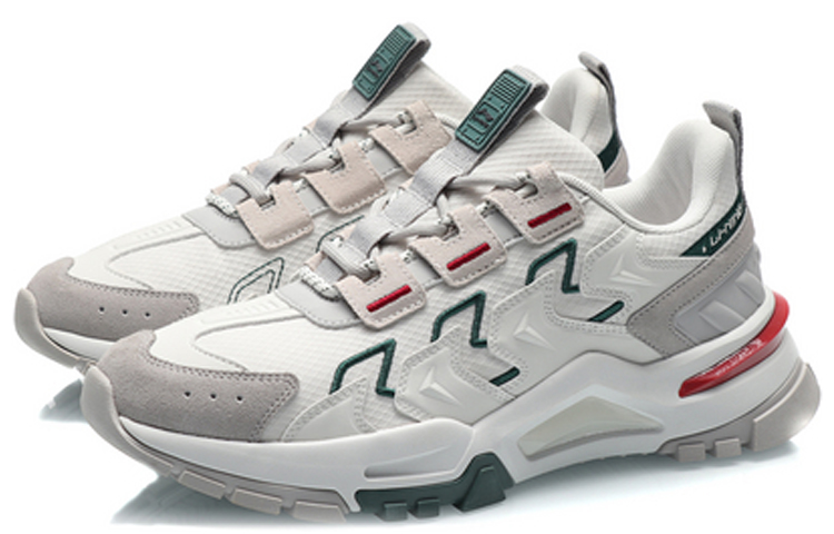 Lookbook Li-Ning Sport Loisir ''Blanc Gris Rouge'' AGCQ311-2