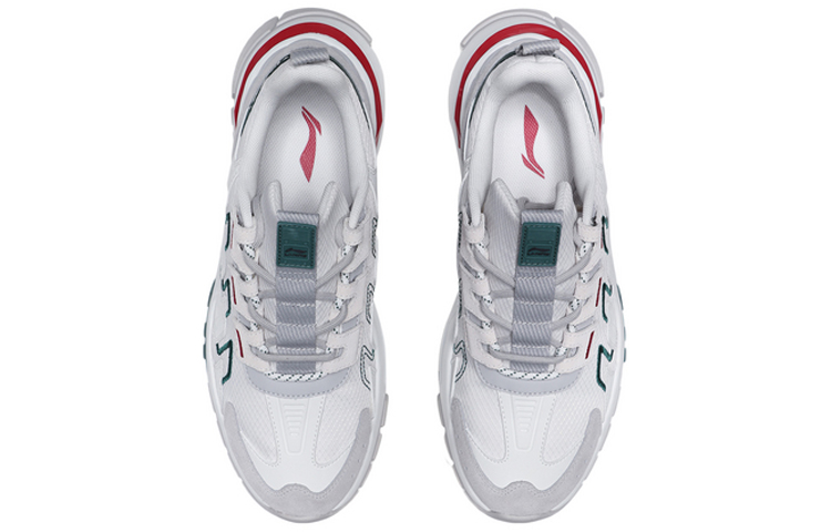 Shop Li-Ning Sport Loisir ''Blanc Gris Rouge'' AGCQ311-2