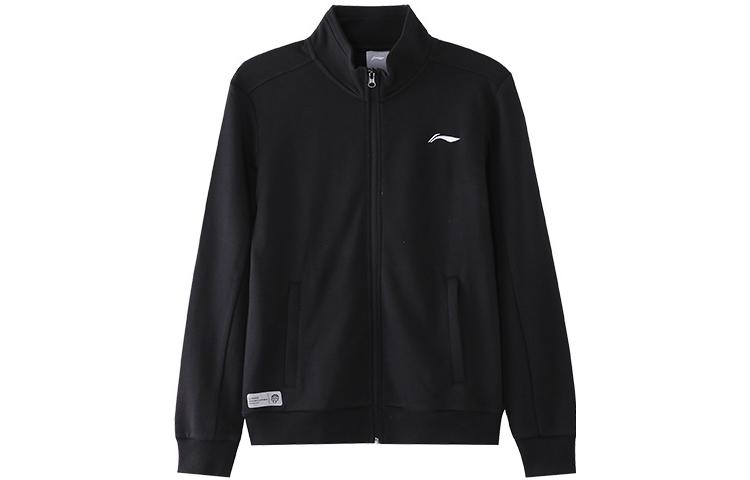 Li-Ning Sport Lifestyle High Neck Jacket Black Casual Unisex Fall Edition AWDS521-1