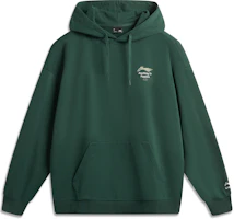 Li-Ning Sport Lifestyle Hoodie Dark Green Comfortable Breathable Casual Unisex AWDUA39-3 Li-Ning Sport Lifestyle Hoodie Dark Green Comfortable Breathable Casual Unisex AWDUA39-3