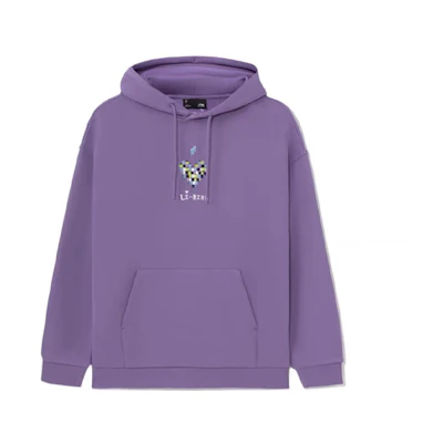 Li-Ning Sports Casual Pullover Sweatshirt Unisex Purple AWDS593-4