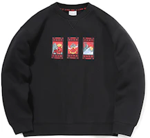 Li-Ning Sports Fashion Gold-Inspired Pullover Sweatshirt Black () AWDR021-1 Li-Ning Sports Fashion Gold-Inspired Pullover Sweatshirt Black () AWDR021-1