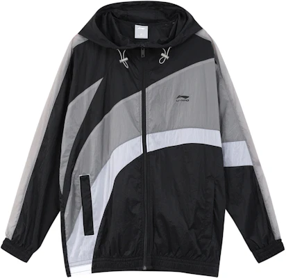 Li-Ning Sports Fashion Hooded Logo Jacket Black Fall Collection AFDR153-4 Buy Li-Ning Sports Fashion Hooded Logo Jacket Black Fall Collection AFDR153-4