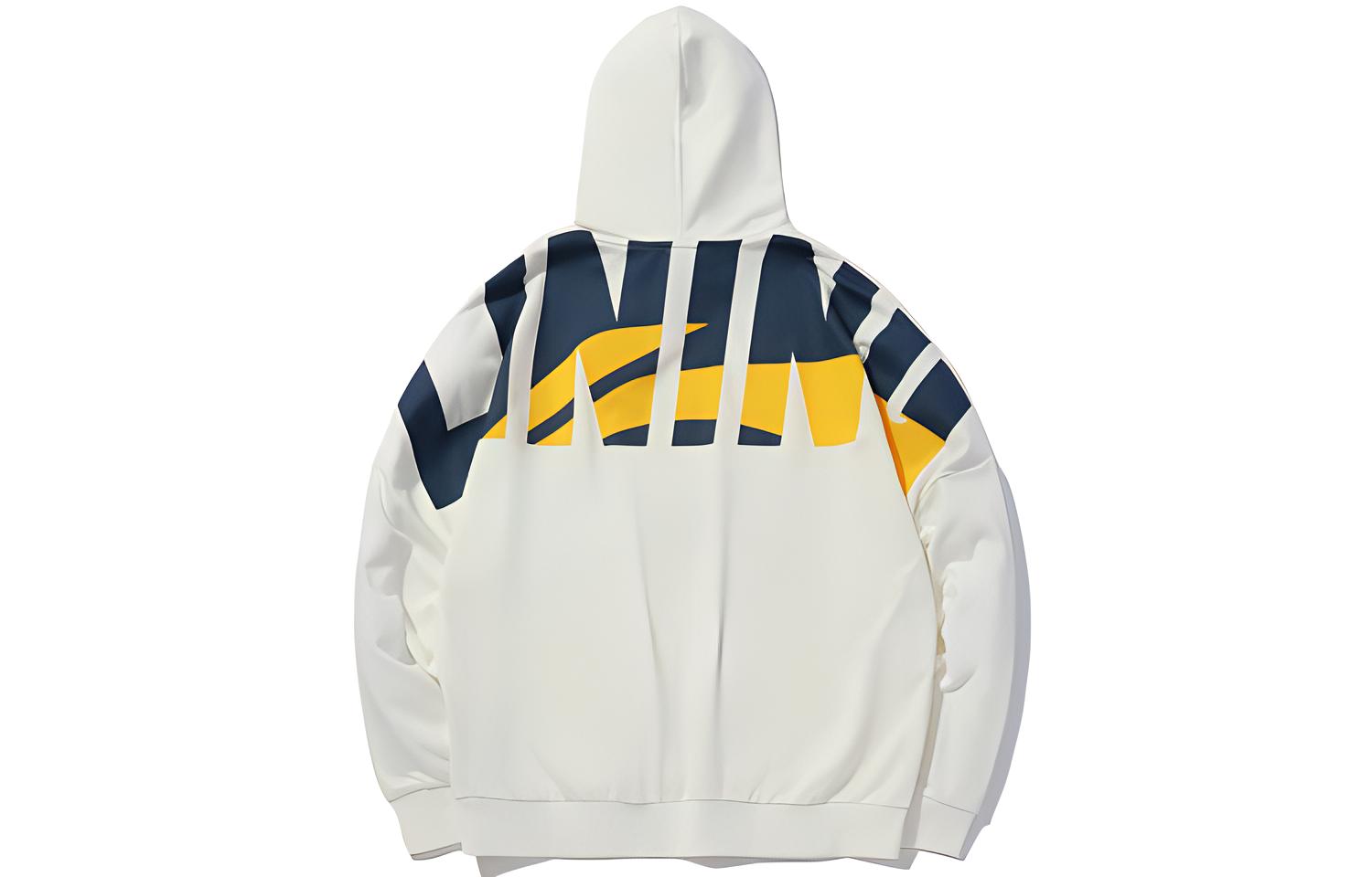 Li-Ning Sports Fashion Knit Pullover Sweatshirt Unisex Off-White AWDQ362-3