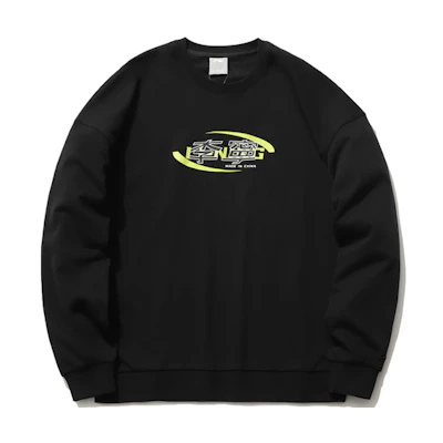 Li-Ning Sports Fashion Logo Pullover Sweatshirt Unisex Black AWDR368-2