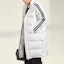 Lookbook Li-Ning Sports Fashion Long Hooded Puffer Jacket Unisex White. AYMS335-2