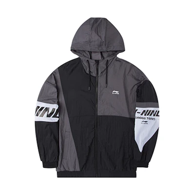 Li-Ning Sports Fashion Loose-Fit Hooded Jacket for Men AFDQ387-2