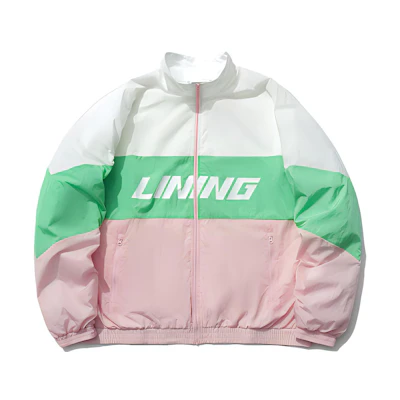Li-Ning Sports Fashion Loose Fit Colorblock Jacket - Unisex AJDR236-3